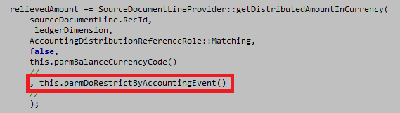Purchase price variance in accounting distribution - service invoice